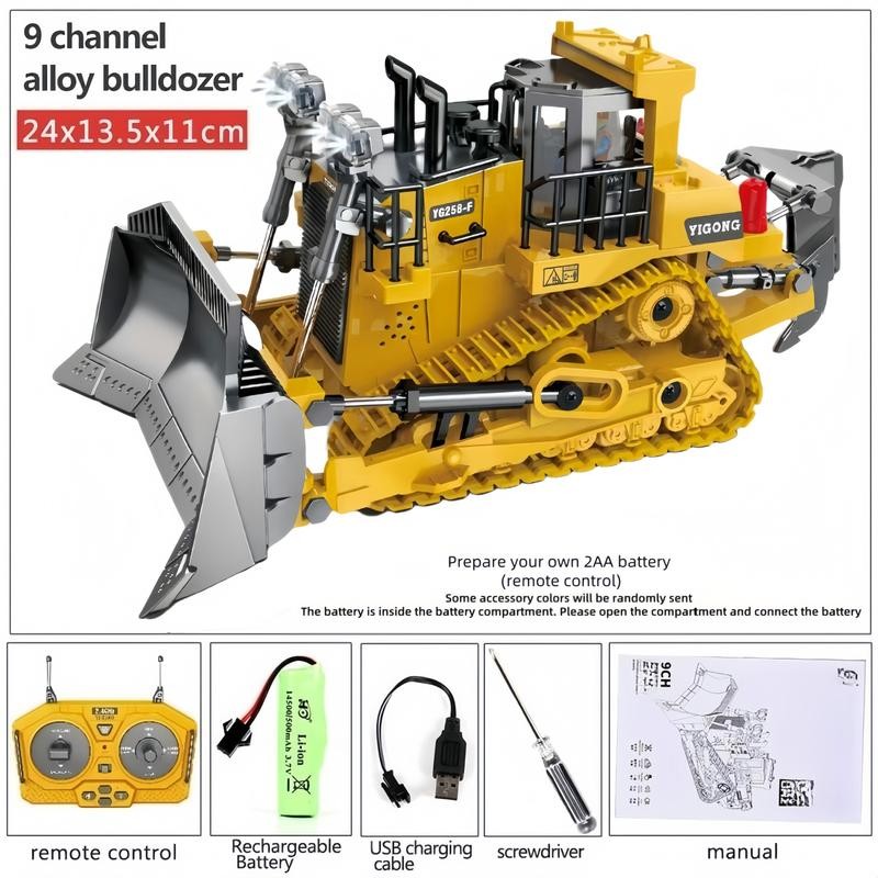 Remote Control Construction Vehicle Toy, Electric Construction Vehicle Toy, RC