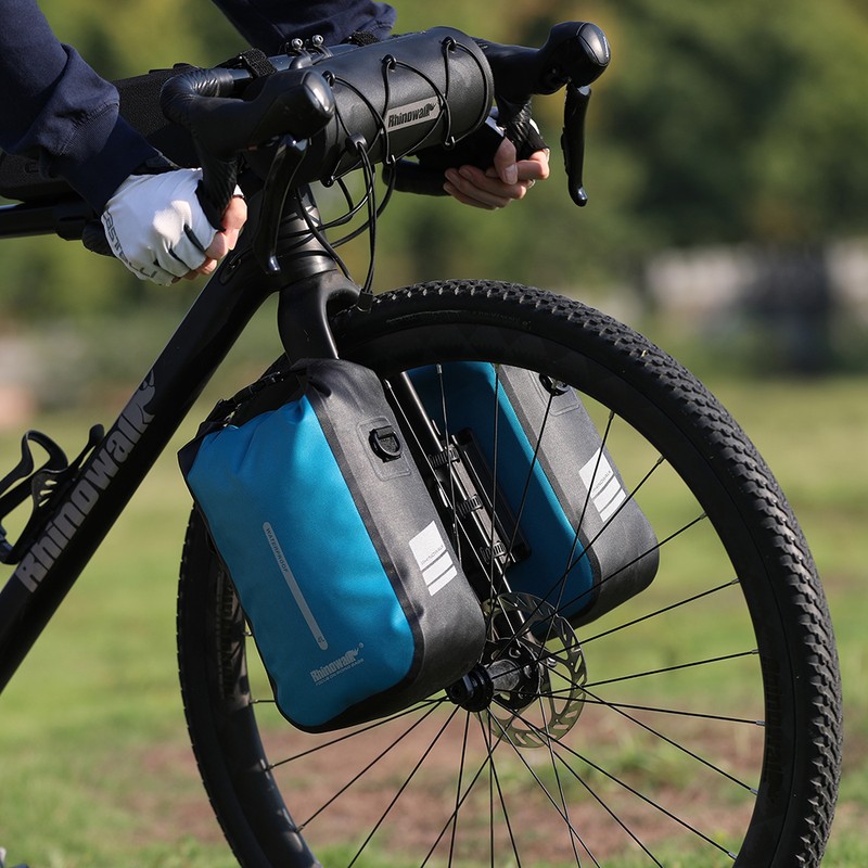 6L Bike Quick Release Bike Front Fork Bag Waterproof Cycle