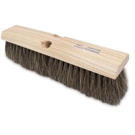 MARSHALLTOWN Wide Block Horsehair Brooms, 12 Inch Size, Made In The USA, 6982
