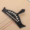 12 Pcs Acoustic Guitar Bridge Pins Plastic String Pins Pegs