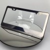 MotorVehicleParts Powder Coated Black Chrome Stainless Steel License Plate Frame