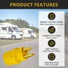 NEMA 14-50P to 14-50R Extension Adapter, 50 Amp Extension Plug