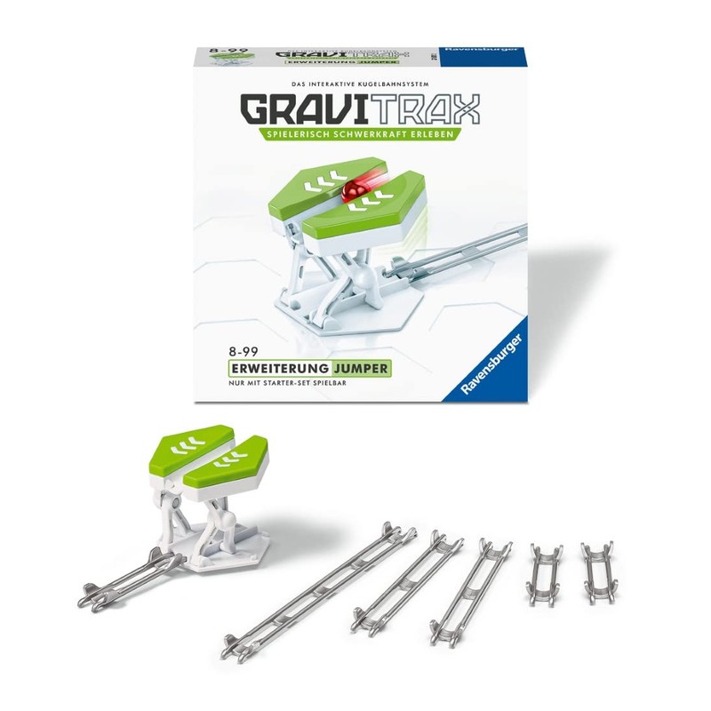 Ravensburger GraviTrax Pro Extension Jumper, Ideal Accessory for Spectacular Marble