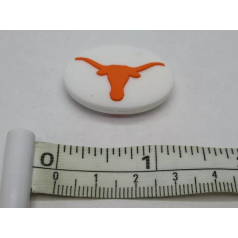 Unbranded *NEW* TWO (2) "LONGHORNS" MASCOT SILICONE VIBRATION DAMPENERS TENNIS