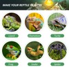 MIXJOY 100W Reptile Heat Lamp Bulb Full Spectrum UVA UVB