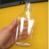 Nakpunar 200 ml Clear PET Flask Bottle with Tamper Evident