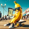 Crazy Nate's Adventure Taffy - Banana Street Bites™ (6 PACK,