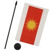 AZ FLAG YAZIDISM NEW TABLE FLAG 5'' x 8'' -