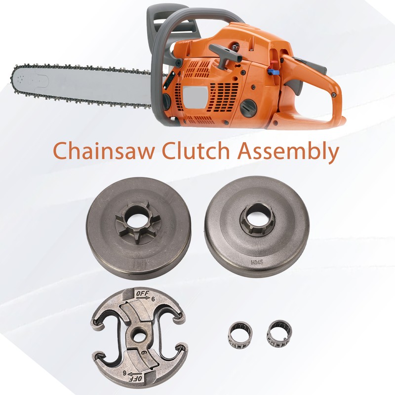 0.325 7T Chainsaw Clutch Assembly 537291702 Clutch Drum Bearing Kit