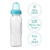 Evenflo Feeding Classic Clear Plastic Standard Neck Bottles for Baby,
