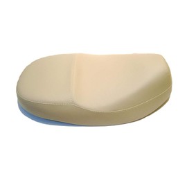 Seat bench/saddle for 2 and 4 stroke Chinese scooters 50 x 2 seater in beige for many retro scooter models Baotian BT49QT-11 Motoworx Jonway Benzhou Yiying YY50QT-15 Saro Bella