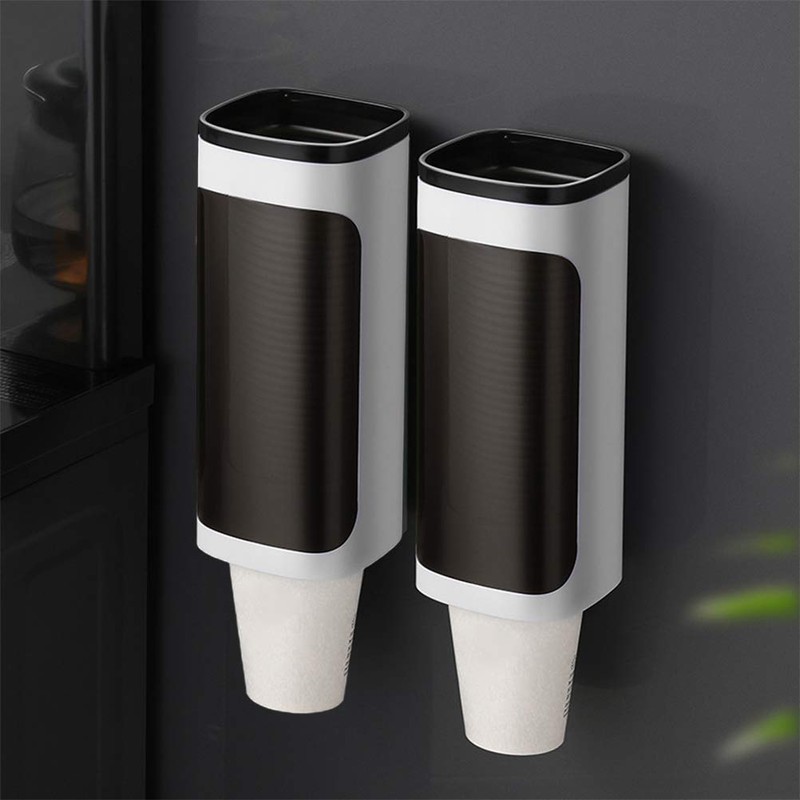 HUSHUI Cup Dispenser, Paper Cup Holder for Water Dispenser, Wall