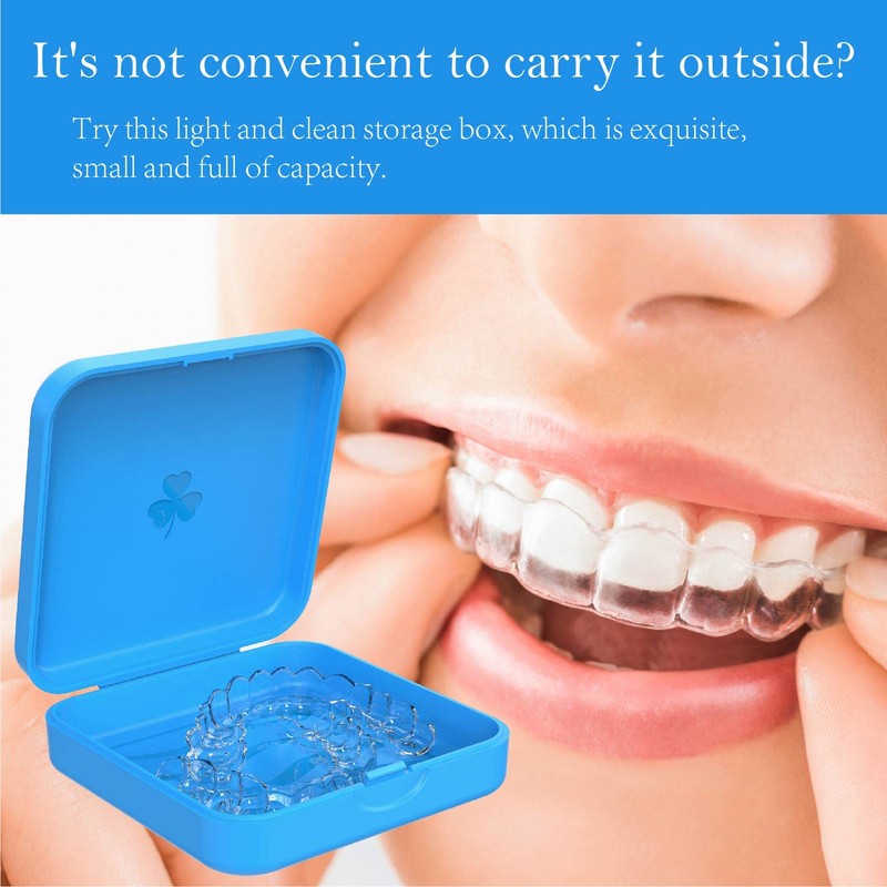 Retainer Case, ARGOMAX Aligner Case, Braces Box, 4 Piece Orthodontic