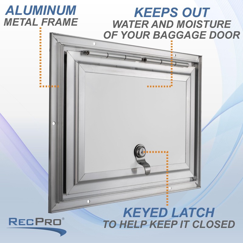 RecPro Square RV Baggage Door | Compartment Storage | RV