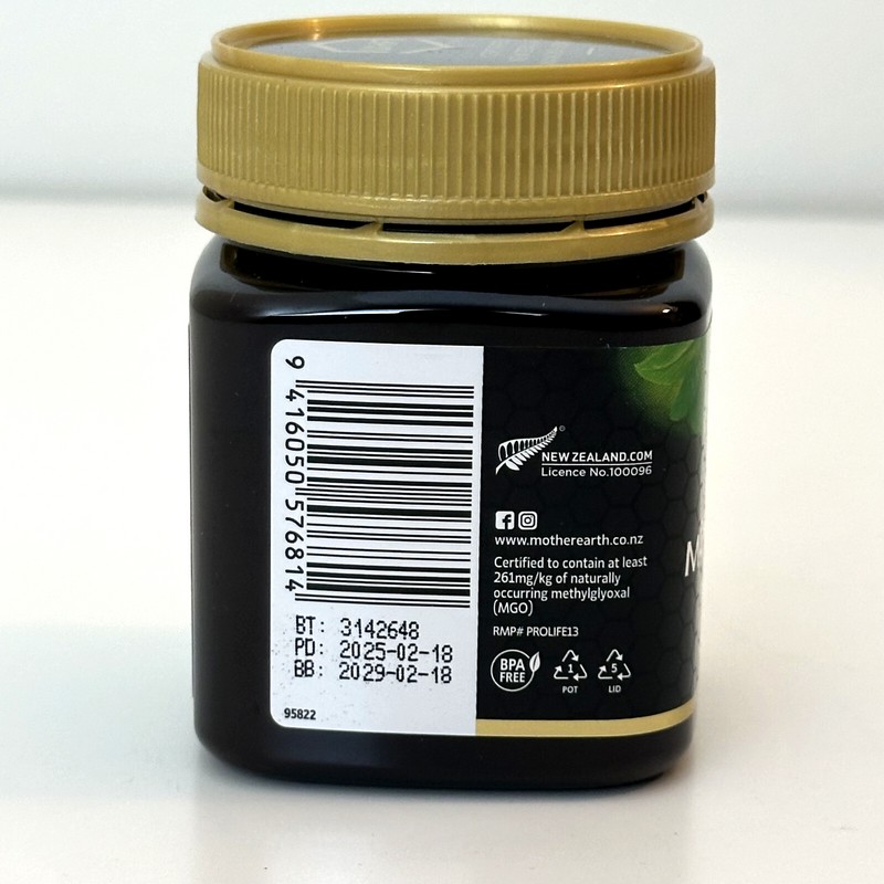 Mother Earth New Zealand Manuka Honey UMF 10+ 8.8 oz