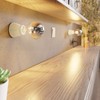 ledscom.de 2 Stück E27 LED Leuchtmittel, A60, warmweiß (2700 K),