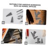 Gadpiparty 20pcs Tool Reinforcement Handle Wedge Replacement Hammer Wedge Triangle