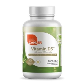 2개X 자일러 비타민 D3 2000 IU 120 소프트젤 2 Pack X Zyler Vitamin D3 2000 IU 120 Softgels