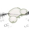 Crab Suction Plate with Suction Cup Base Silicone Divided Plate