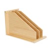 Tray Dividers for Cabinets-15"H x 22"D x 12"W,Wooden Vertical Organizer