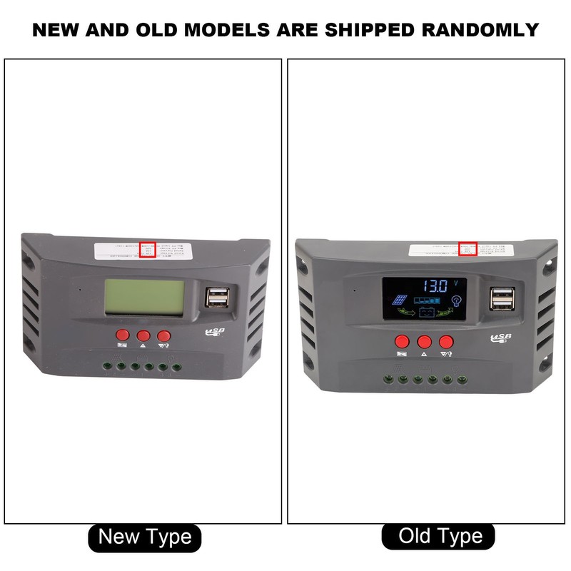 Solar Charge Controller MPPT Tracking Charging 12V 24V Automatic Adaptation