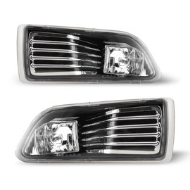 Nixon Offroad Fog Lights for Scion tC 2005 2006 2007 2008 2009 2010 Waterproof Fog Lamp Assembly Replacement, Driver and Passenger Side, Clear Lens