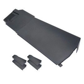 4 x Klober Contract Dry Verge Unit Pack for Gable/Apex Roof Tile Plastic End Cap - Left, Grey
