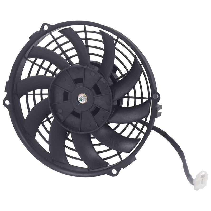 TOPAZ 9'' Inch Slim Push Pull Electric Curved Radiator Cooling