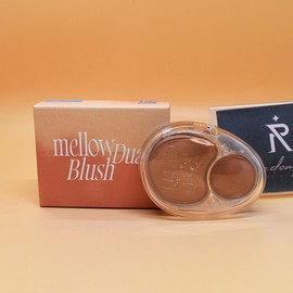 Puy Mellow Dual Blusher ND02 Downtempo 7.2g / 퓌 멜로우 듀얼 블러셔 ND02 다운템포 7.2g
