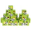 Papierdrachen 24 Advent calendar boxes - green with football players