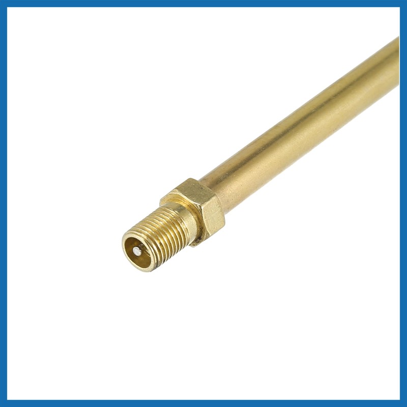 A ABSOPRO 4pcs 100mm/3.94" Long Brass Auto Tire Valve Extension
