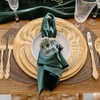 Noctiflorous Oval Braided Placemats 12x18 Inch Table Mats Set of