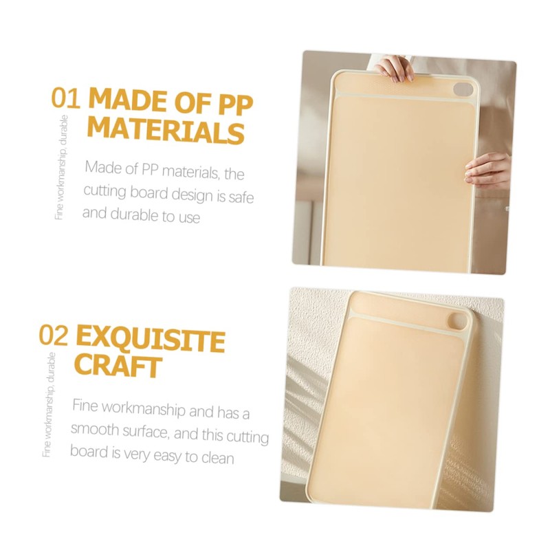 MAGICLULU Kitchen Meat Cutting Board Non-Slip Chopping Board for Fruits