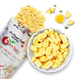 NY SPICE SHOP Unwrapped Pez Candy Bulk - 2 Pound Pineapple Flavored Pez Candy - Party Decorations Pez Hard Candy - Sour Pez Small Candy