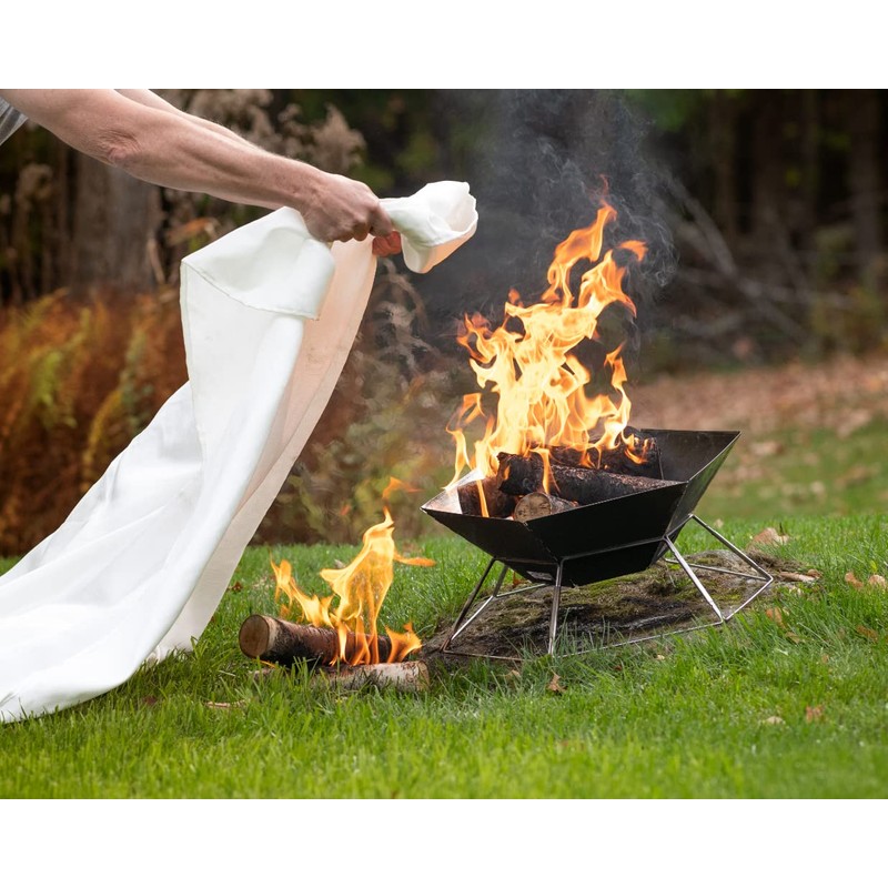 Survive Outdoors - Manta de emergencia para incendios más larga,