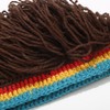 Yooce Reggae Braided Wig Caps Dreadlocks Beanie Hat Brown