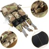 KRYDEX Tactical Zip On Assault Back Panel Banger MOLLE for