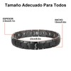 Pulsera Magnética,Pulseras Hombre,Joyeria Hombre,Regalos para Hombre,Longitud Ajustable,Regalos Conmemorativos de Navidad