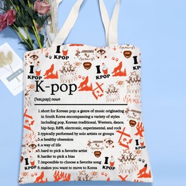 VAMSII XtraordinaryG K-pop Merch K-POP Music Lover Tote Bag Kpop Singer Album Gifts K-Pop Group Band Fans Gift (CAXGK-pop)