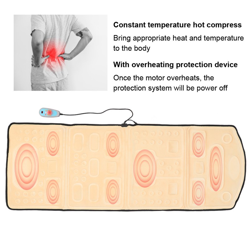 Intelligent Vibration Massage Cushion Magnetic Therapy Electric Heating Mattress