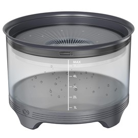 UPSKY 5.5L Dog Water Bowl,186oz Large Capacity No Spill Water Bowl for Dogs, Splash Proof Slow Water Feeder with Heightened Base, Anti-Slip Slow Drinking Pet Water Bowl for Messy Drinkers