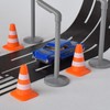 jojofuny Mini Traffic Cones Toy 30Pcs Miniature Road Cone, Plastic