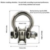 Heyous Detachable U Shaped Pulley with Large Size Long Screw