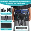 Gait Belt, Safety Gate Transfer Belt for Seniors with 7