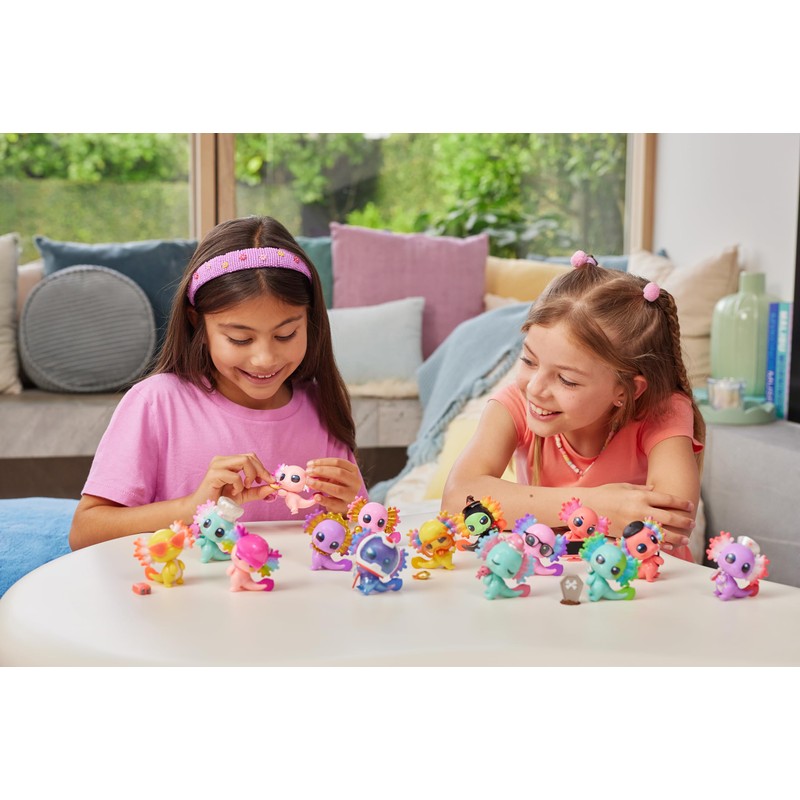 5 Surprise A-Lot-A Axolotls, Series 1, Surprise Themed Axolotls with