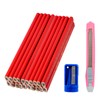 Gudalea Carpenter's Pencil Set, 20 Pieces Construction Pencil, Construction Site
