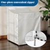 2 Pack Washer and Dryer Covers, Waterproof Washing Machine Cover