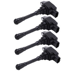 Bobina de Encendido de Motor de Coche KIMISS 4 Piezas 22448 1KC0A Bobinas de Encendido para JUKE 2011‑2017, Paquetes de Bobina de Encendido Automotriz ABS