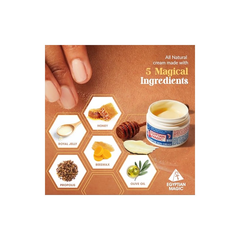 Egyptian Magic Crema Multiusos para Piel, Hidratación y Reparación para