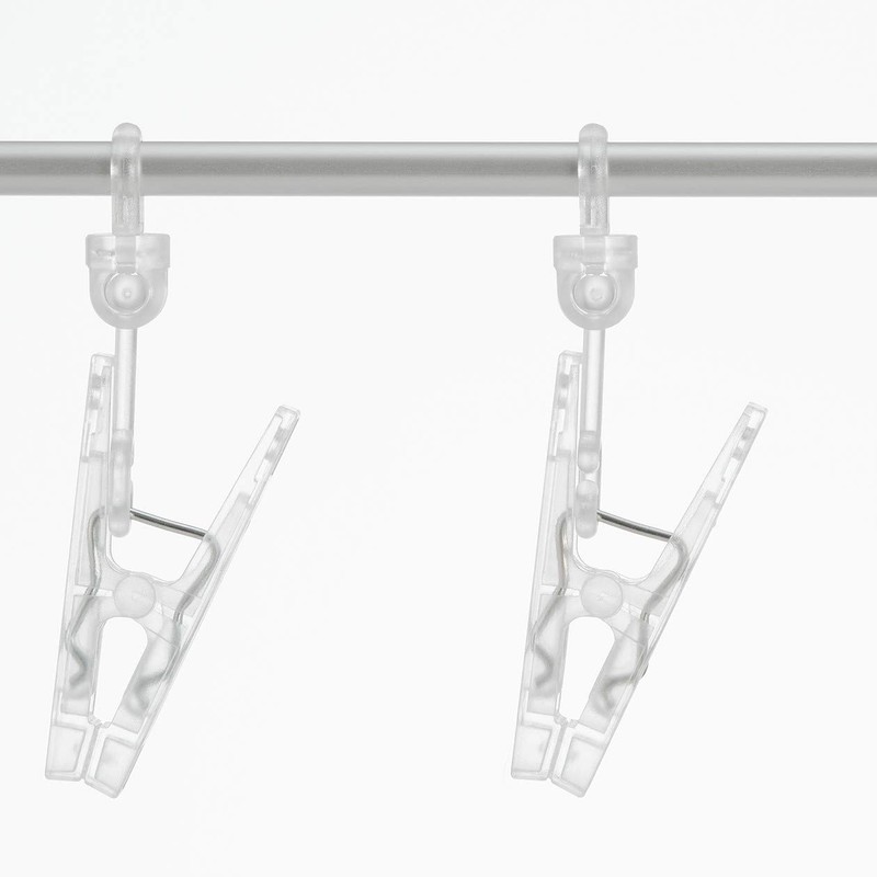 MUJI 02191283 Aluminum Straight Hanger Width 13.8 inches (35 cm),